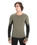 ICEBREAKER  - ICEBREAKER HERRE BASELAYER M 260 ZONE LS CREW
