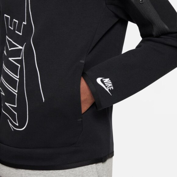 NIKE - NIKE TECH FLEECE TIL BØRN B NSW TECH FLEECE HBR