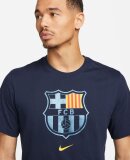 NIKE - NIKE HERRE T-SHIRT M FC BARCA CREST TEE 