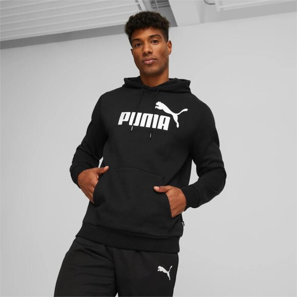 PUMA DENMARK - M ESS BIG LOGO HOODIE FL