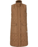 WEATHER REPORT - W BEAH LONG QUILTED VEST