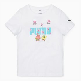 PUMA DENMARK - KIDS X SPONGEBOB LOGO TEE