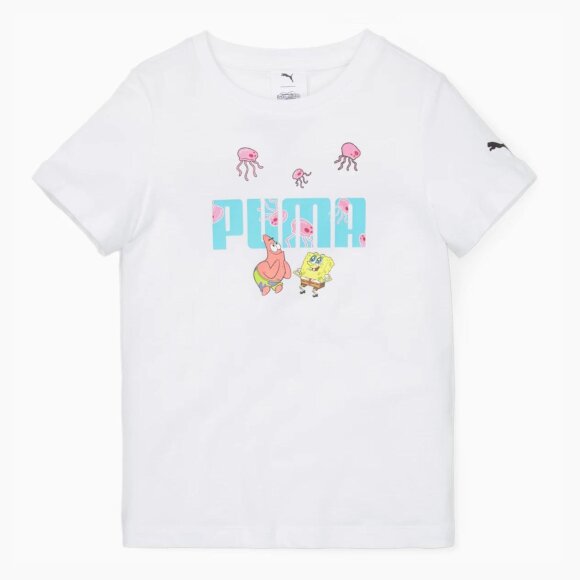 PUMA DENMARK - KIDS X SPONGEBOB LOGO TEE