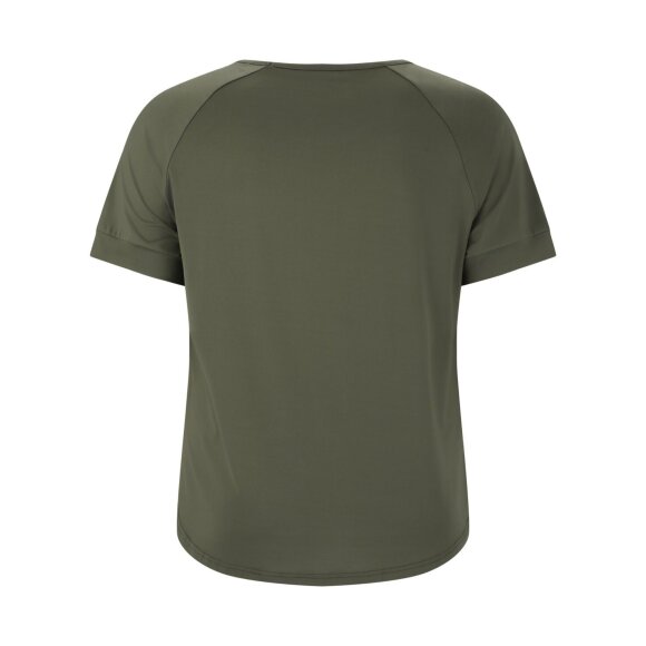 Q SPORTSWEAR - W CANDIAN MESH TEE