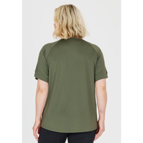 Q SPORTSWEAR - W CANDIAN MESH TEE