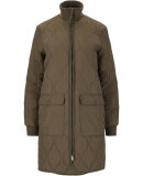 WEATHER REPORT - W EILISH LONG QUILTED JACKET