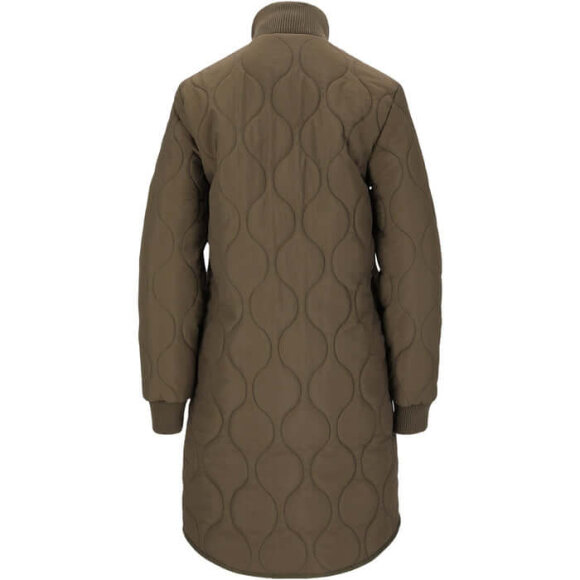 WEATHER REPORT - W EILISH LONG QUILTED JACKET