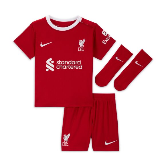 NIKE - NIKE TRÆNINGSSÆT TIL BØRN INF LIVERPOOL FC DF KIT HOME
