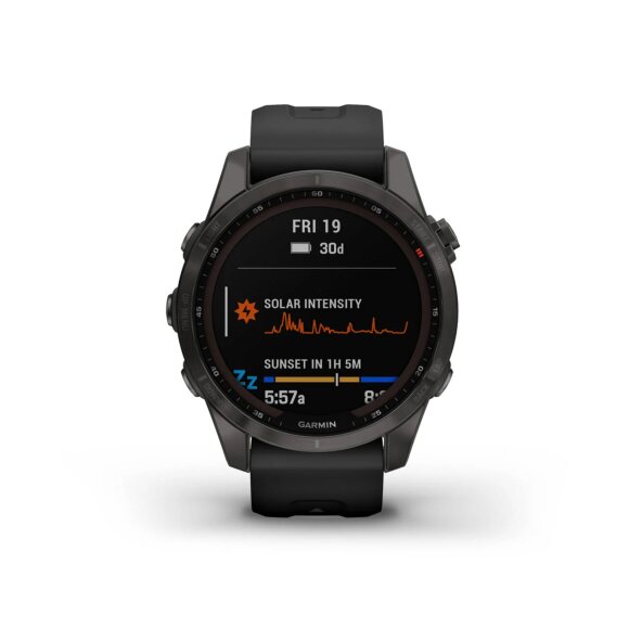 GARMIN  - FENIX 7S SAPPHIRE SOLAR