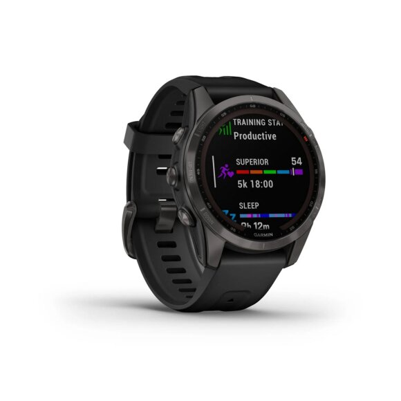 GARMIN  - FENIX 7S SAPPHIRE SOLAR