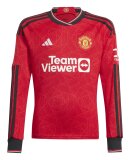 ADIDAS  - Y MUFC HOME JERSEY LS