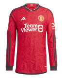 ADIDAS  - ADIDAS HOME JERSEY TIL HERRER M MUFC HOME JERSEY LS