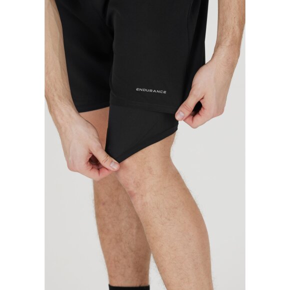 ENDURANCE - M KROS 2-IN-1 SHORTS