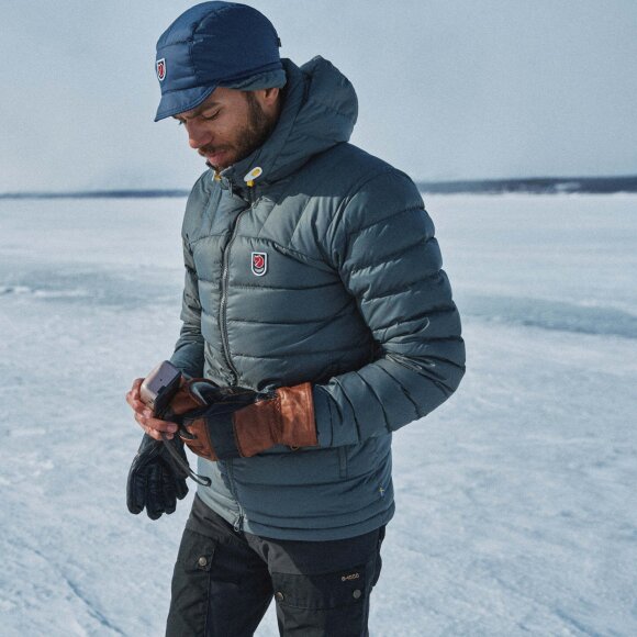 FJALLRAVEN - FJALLRAVEN HERRE DUNJAKKE M EXPEDITION PACK DOWN HOODIE