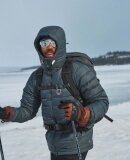 FJALLRAVEN - FJALLRAVEN HERRE DUNJAKKE M EXPEDITION PACK DOWN HOODIE