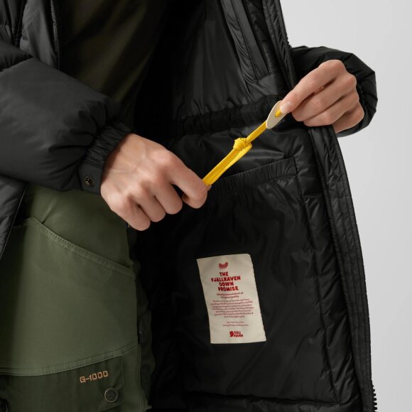 FJALLRAVEN - W EXPEDITION LONG DOWN PARKA