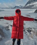 FJALLRAVEN - W EXPEDITION LONG DOWN PARKA