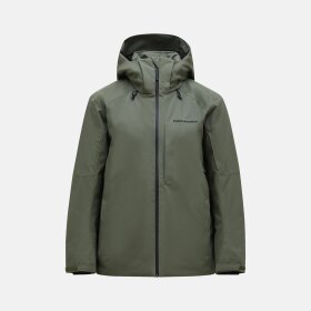 PEAK PERFORMANCE - M MAROON INS 2L JACKET