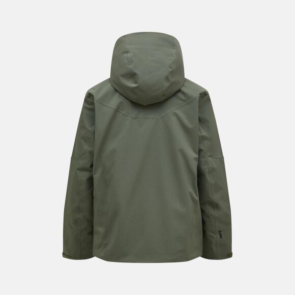 PEAK PERFORMANCE - M MAROON INS 2L JACKET