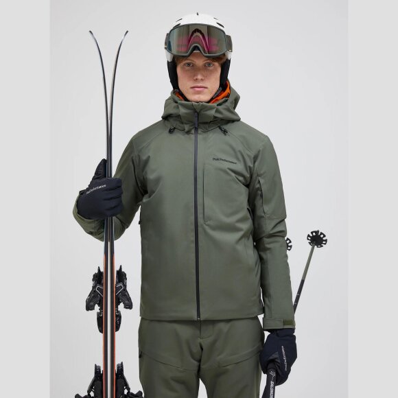 PEAK PERFORMANCE - M MAROON INS 2L JACKET