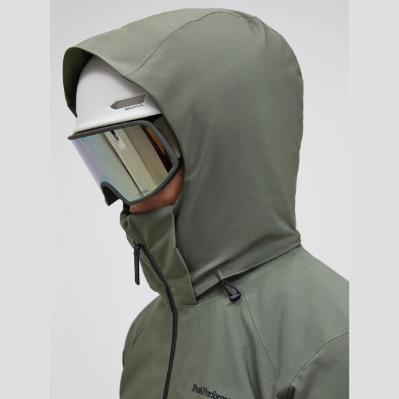 PEAK PERFORMANCE - M MAROON INS 2L JACKET