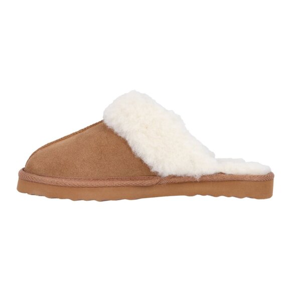 SPORTS GROUP - W TAMARA WARM LEATHER SLIPPER