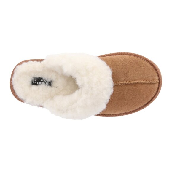 SPORTS GROUP - W TAMARA WARM LEATHER SLIPPER