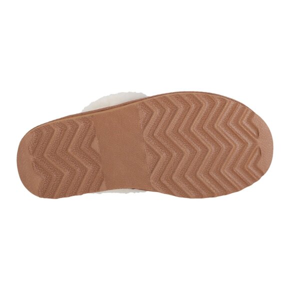 SPORTS GROUP - W TAMARA WARM LEATHER SLIPPER