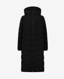 CMP - W LONG COAT FIX HOOD