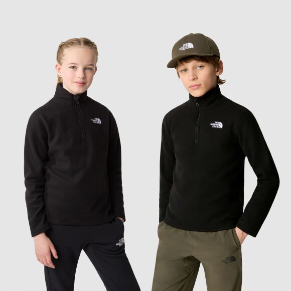 THE NORTH FACE - TEEN GLACIER FLEECE 1/4 ZIP