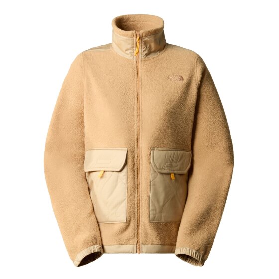 North Royal Leather Fleece Jacket