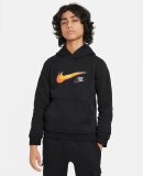 NIKE - NIKE BØRNE HÆTTETRØJE B NSW SI FLC PULLOVER HOODIE