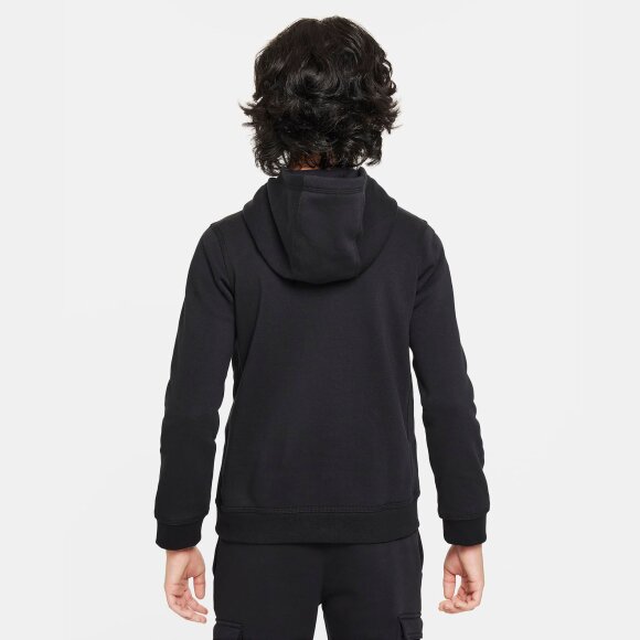 NIKE - NIKE BØRNE HÆTTETRØJE B NSW SI FLC PULLOVER HOODIE
