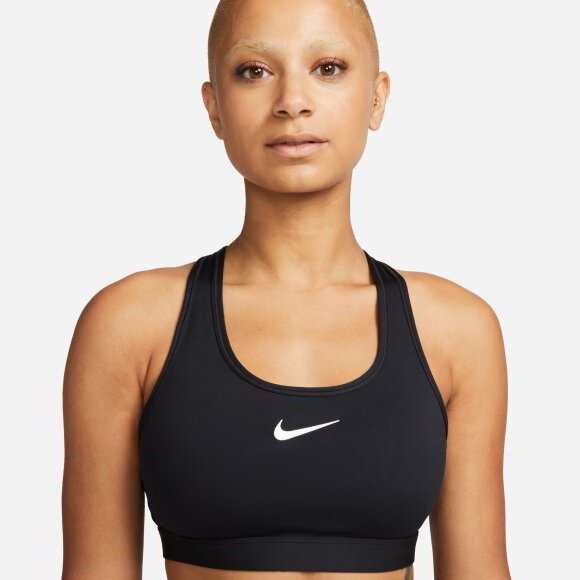 NIKE - NIKE DAME SPORTS BH W SWOOSH MED SPORTS BRA