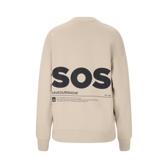 SOS LIFESTYLE - W BOVEC SWEAT CREW NECK