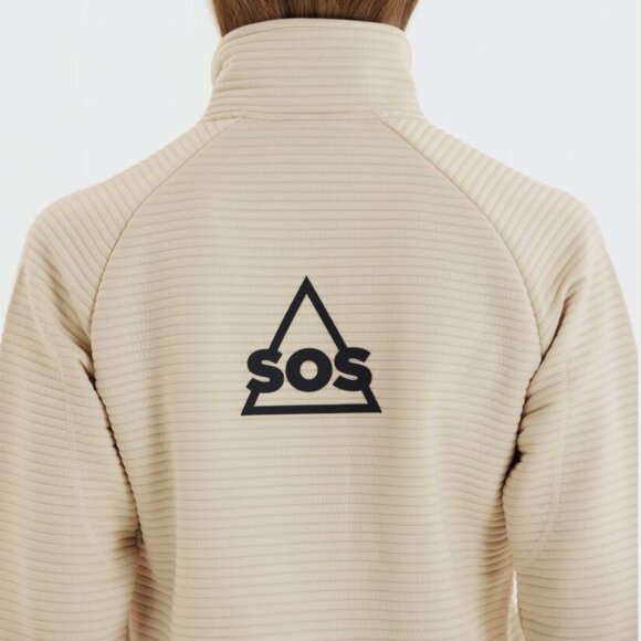 SOS LIFESTYLE - W MUJU FULL ZIP MIDLAYER V1