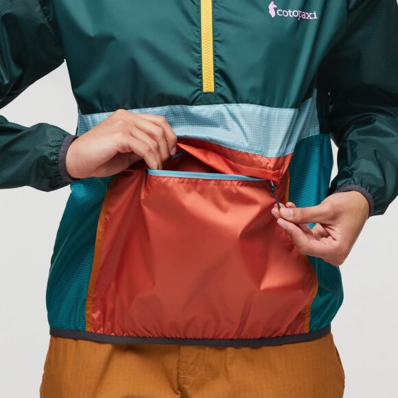 COTOPAXI - W TECA HALF-ZIP WINDBREAKER