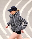 SAYSKY - SAYSKY DAME LØBE JAKKE W STRIPE PACE JACKET 