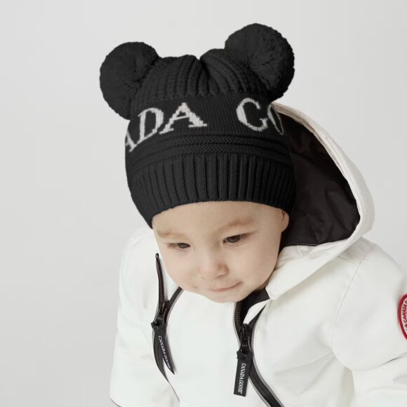 CANADA GOOSE - KIDS DOUBLE POM HAT