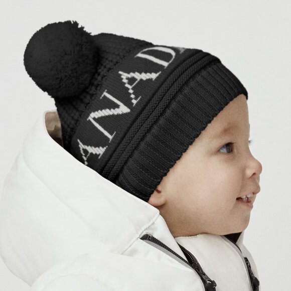 CANADA GOOSE - KIDS DOUBLE POM HAT