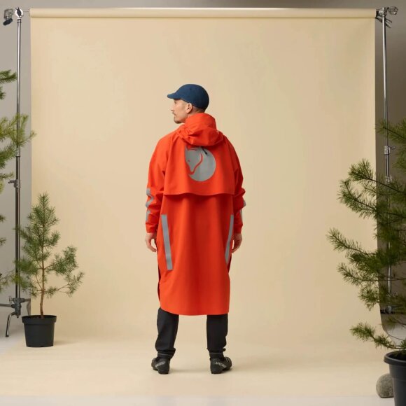 FJALLRAVEN - U HOJA RAIN FOX PONCHO
