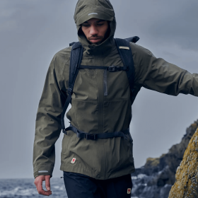 FJALLRAVEN - M HC HYDRATIC TRAIL JACKET