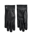 CANADA GOOSE - W LEATHER RIB LUXE GLOVE