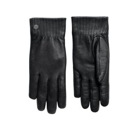 CANADA GOOSE - W LEATHER RIB LUXE GLOVE