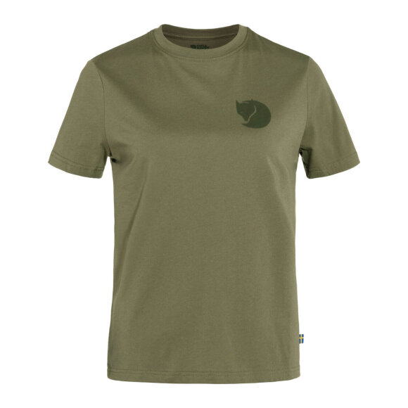 FJALLRAVEN - W FOX BOXY LOGO TEE