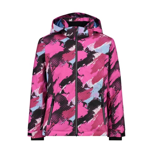CMP - GIRLS JACKET SNAPS HOOD