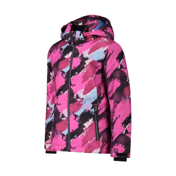 CMP - GIRLS JACKET SNAPS HOOD