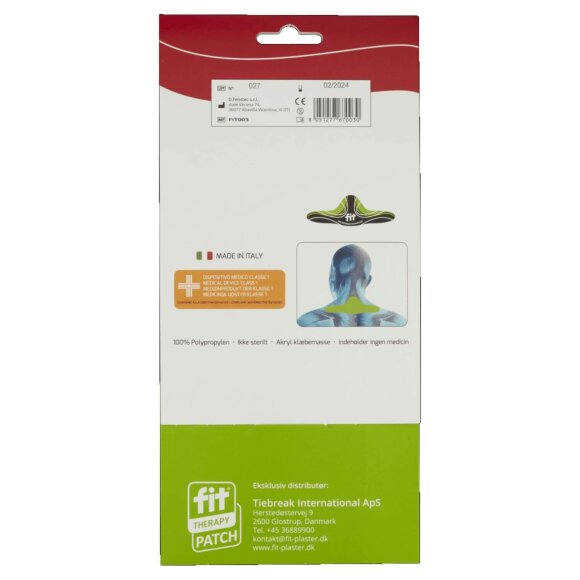 FIT THERAPY - ØVRE RYG PLASTER