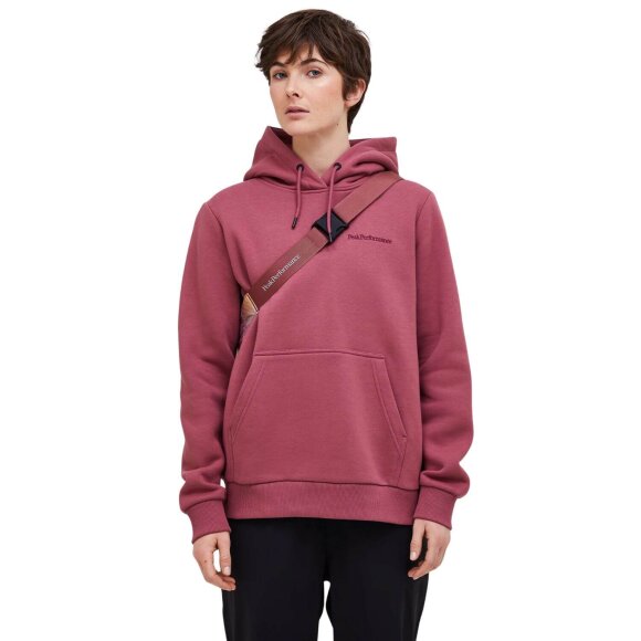 PEAK PERFORMANCE - W ORIGINAL SMALL LOGO HOOD