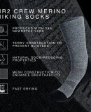 LIITEGUARD - NR2 CREW MERINO HIKING SOCKS
